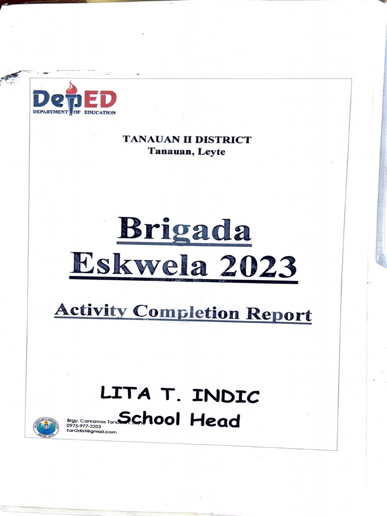 Brigada Eskwela 2024 Overview | PDF