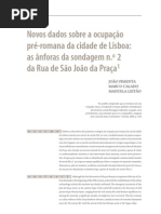 Novos dados sobre a ocupação pré-romana da cidade de Lisboa_ as ânforas da Sondagem n.º 2 da Rua de São João da Praça