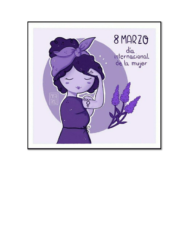 8 de Marzo Dia de La Mujer | PDF