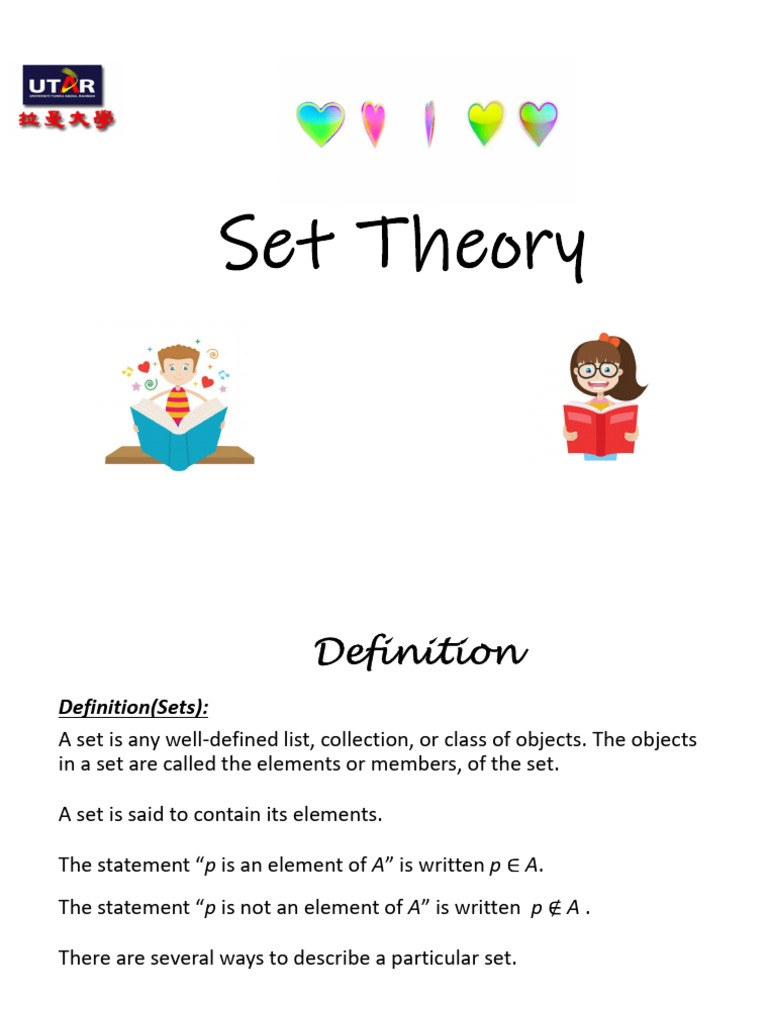 Understanding Set Theory Basics | PDF | Set (Mathematics ...