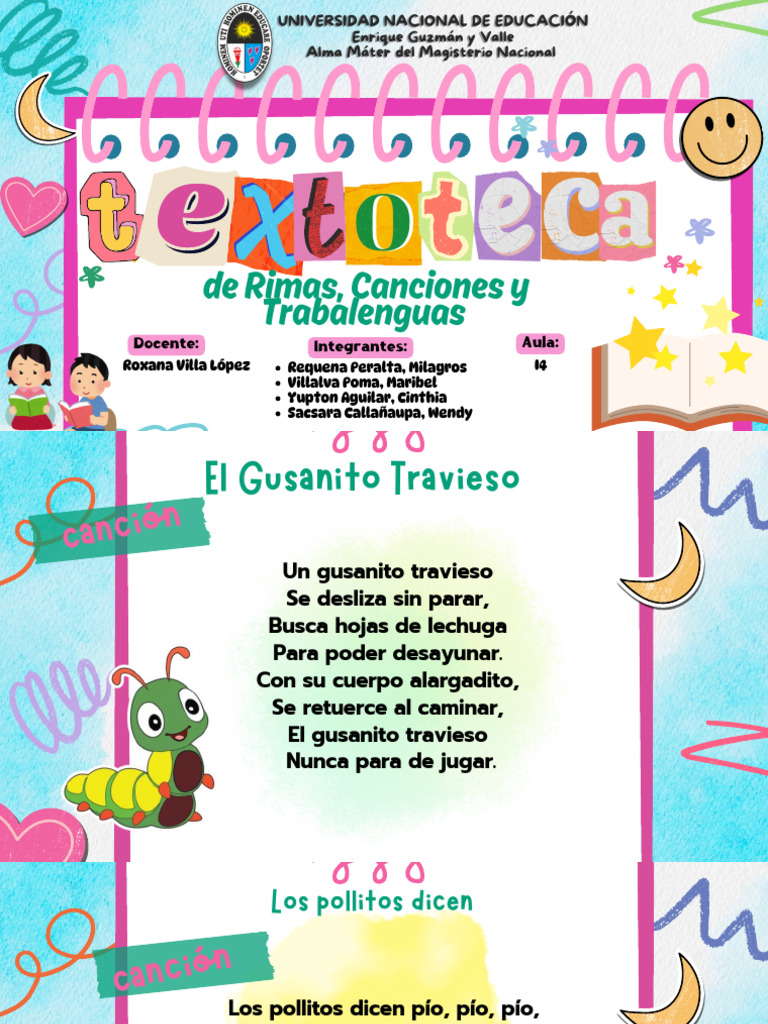 Rimas y Canciones Infantiles | PDF