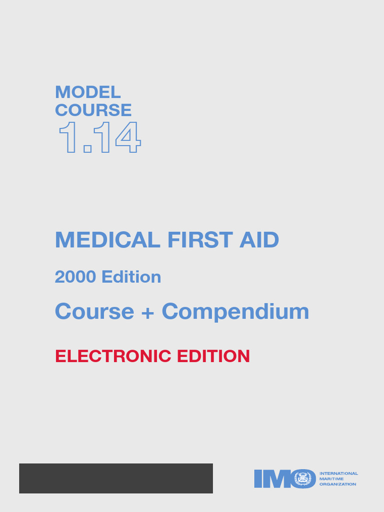 Medical First Aid Course 2000 Edition | PDF | Water Transport ...