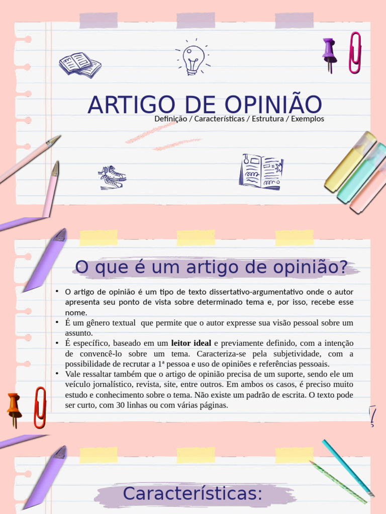 Estrutura do Artigo de Opinião | PDF | Crack | Racismo