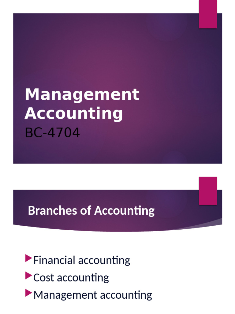 Managerial Accounting | PDF | Lean Manufacturing | Accounting
