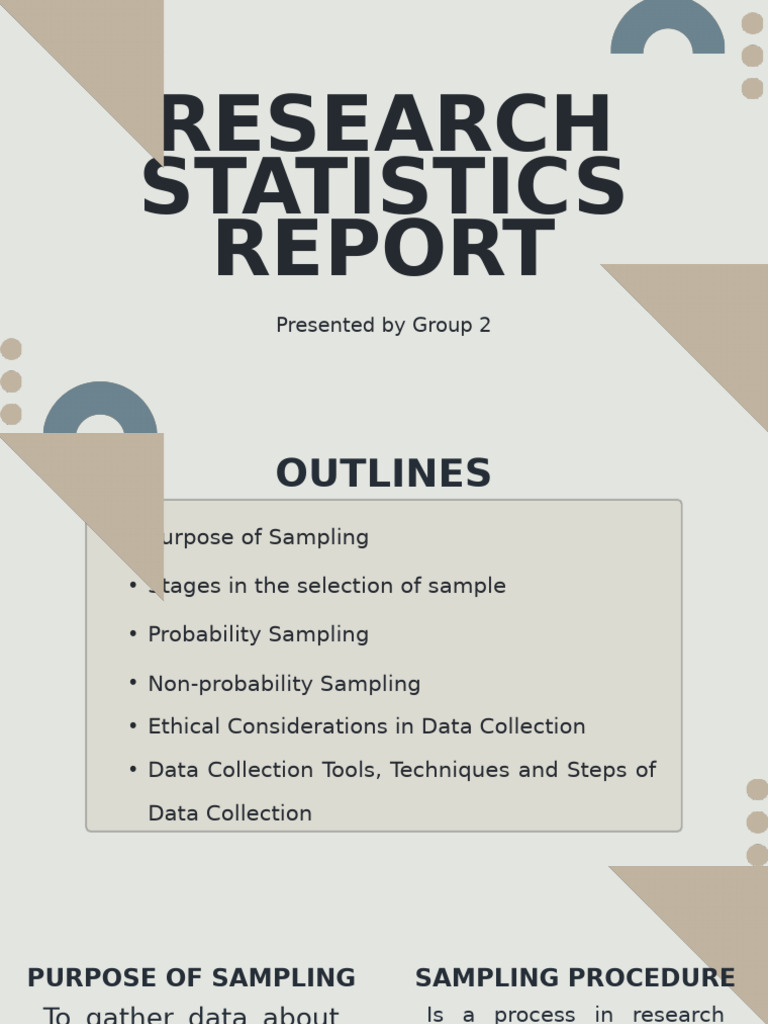 Research Sampling Techniques | PDF | Sampling (Statistics) | Focus Group