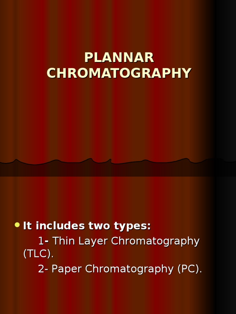Comparing Paper and Thin Layer Chromatography | PDF | Thin Layer ...