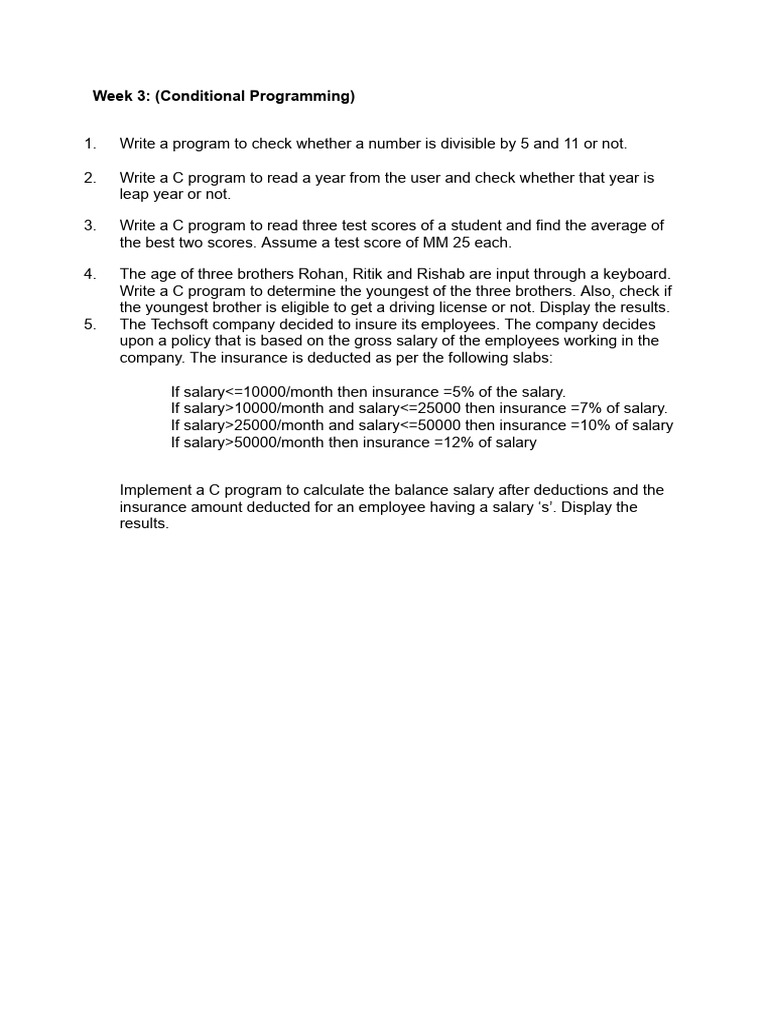Week 3 | PDF