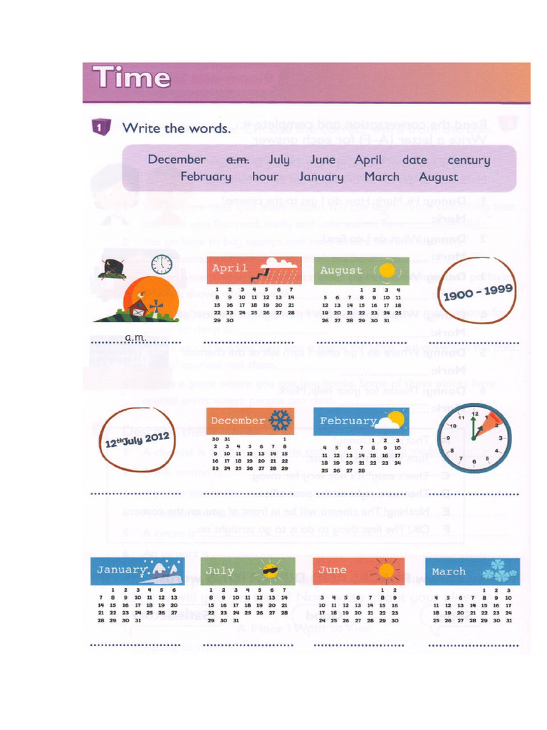 Flyers Handout - Time | PDF