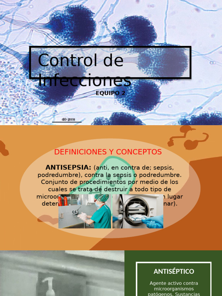 Control de Infecciones y Esterilización | PDF | Esterilización ...