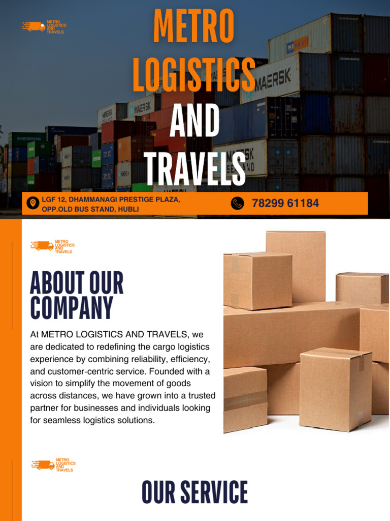 METRO Logistics AND TRAVELS 1 | PDF