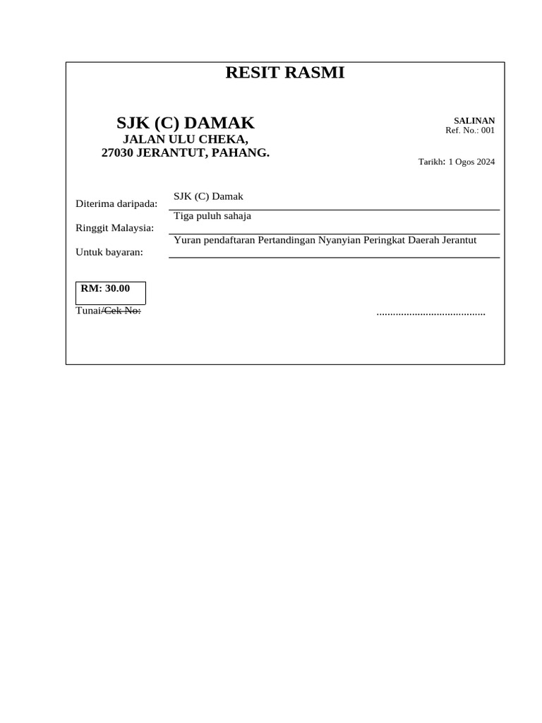RESIT RASMI | PDF