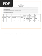 Overtime Register Format (Form XXIII) | PDF