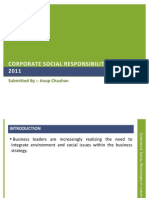 Corporate Social Responsibility Survey 2011