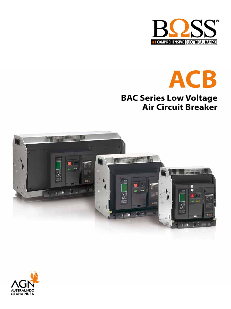 BAC Series Low Voltage Air Circuit Breaker | PDF | Power Supply ...