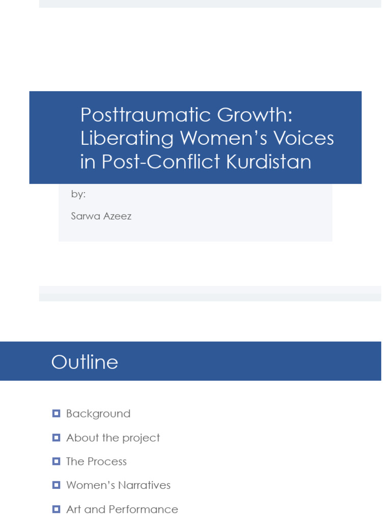 Kurdish Women's Narratives of Resilience | PDF
