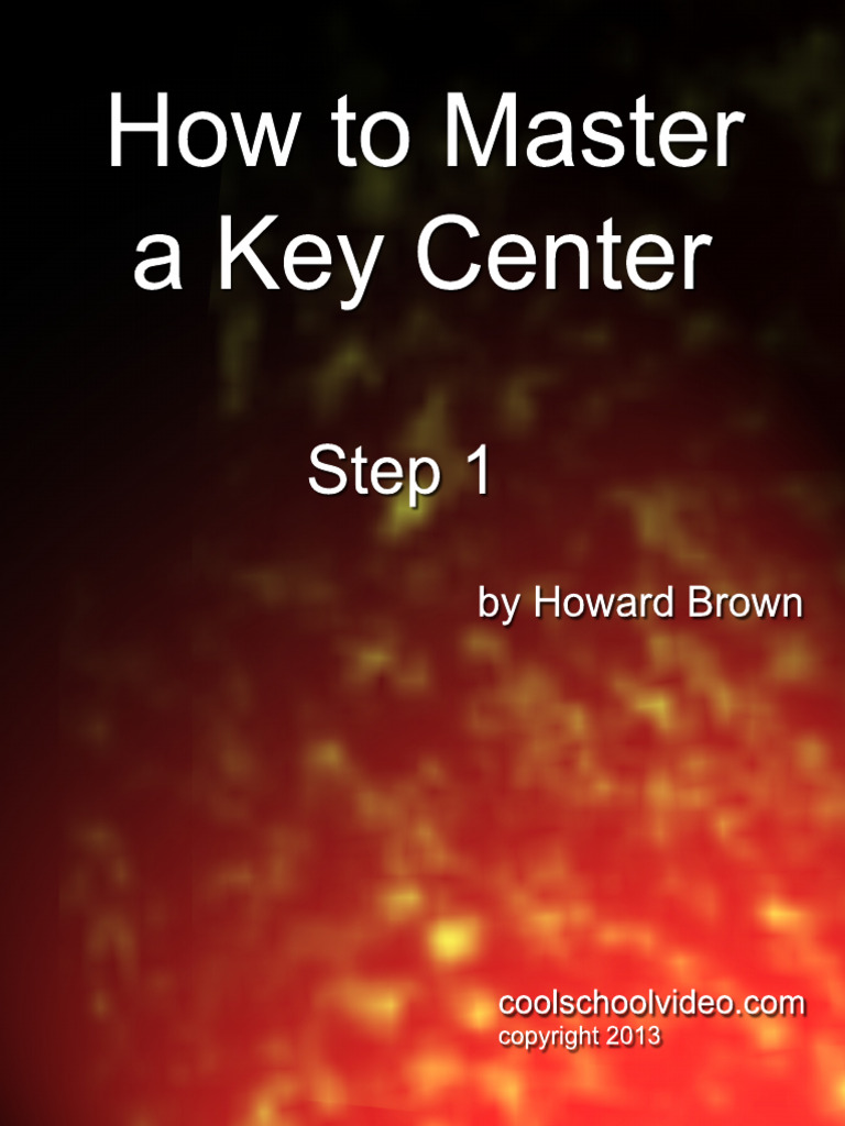 How To Master A Key STEP 1 PDF | PDF