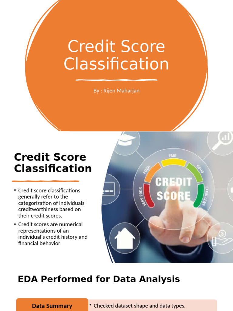 Credit Score Classification Analysis | PDF | Computers