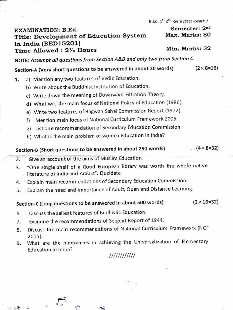 DEVELOPMENT OF EDUCATION SYSTEM IN INDIA PDF IN HINDI intelligence overview