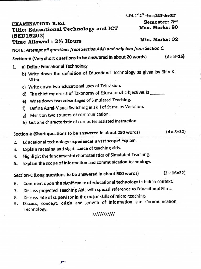 Educational Technology & ICT | PDF