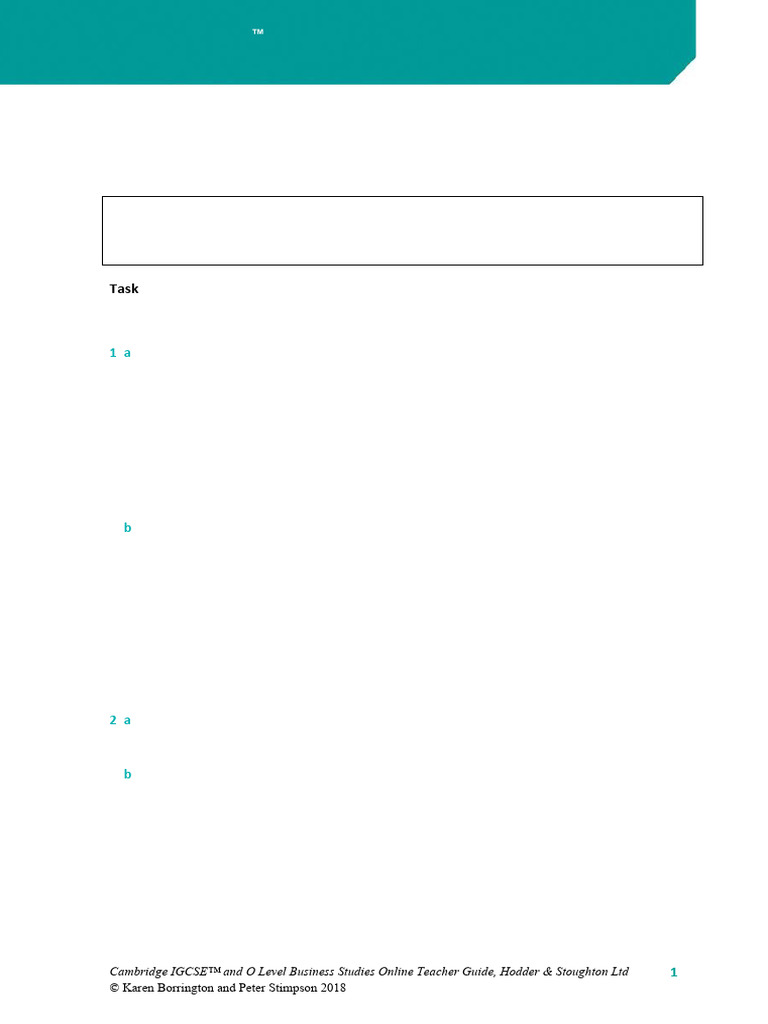 Worksheet+15 +the+Marketing+Mix+ +price | PDF | Investing | Business ...