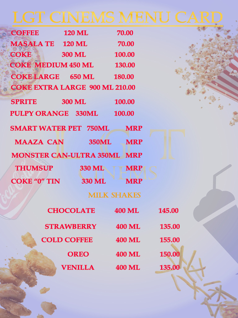 LGT Menu 2 | PDF