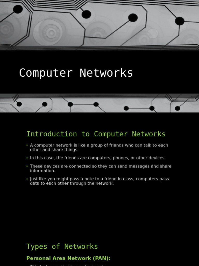 Computer Networks As Explained To A 5 Year Old | PDF | Computer Network ...