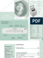 Lavadora Brastemp 8kg com painel eletrônico