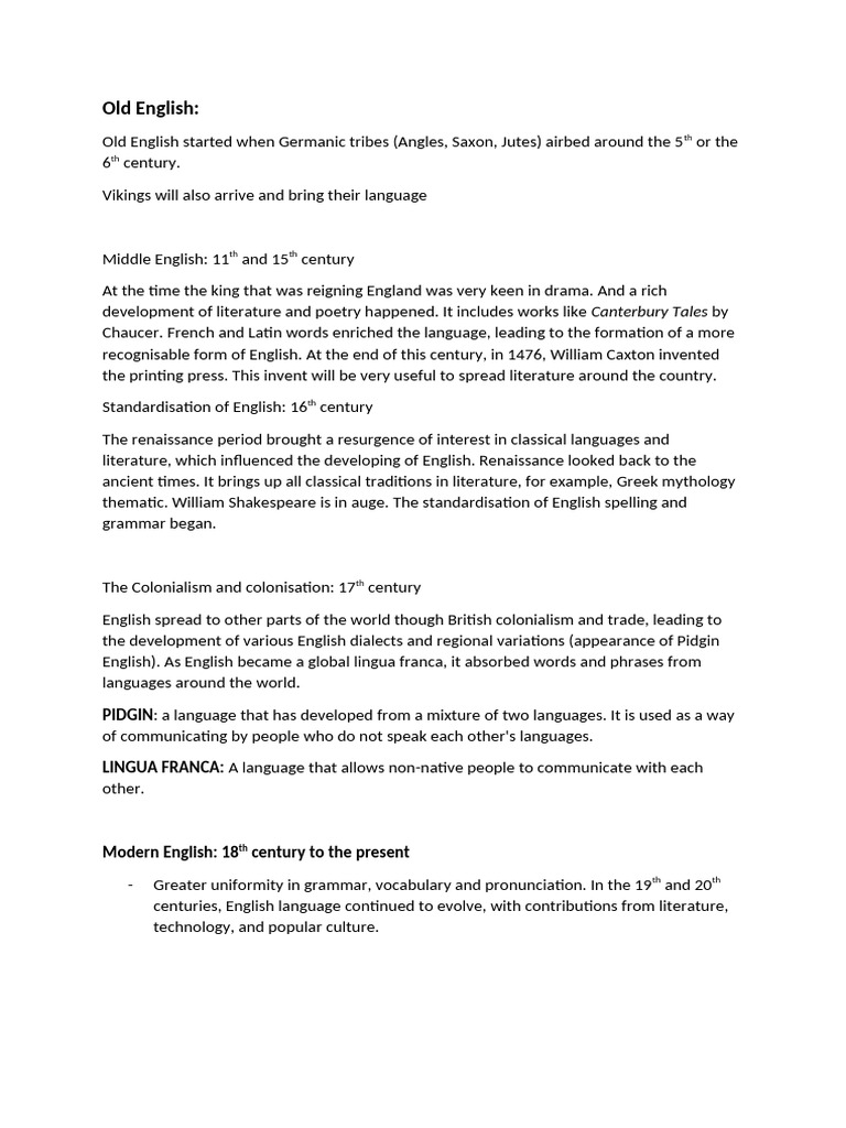 Teoria intro to eng speaking countries pdf english language