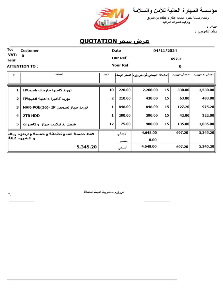 Quotation Print Ip Camara 6 MP Laban | PDF