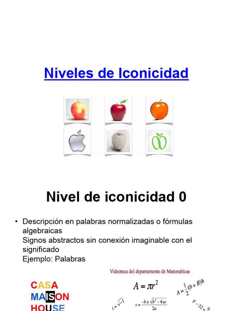 Niveles de Iconicidad en Representaciones | PDF | Arte