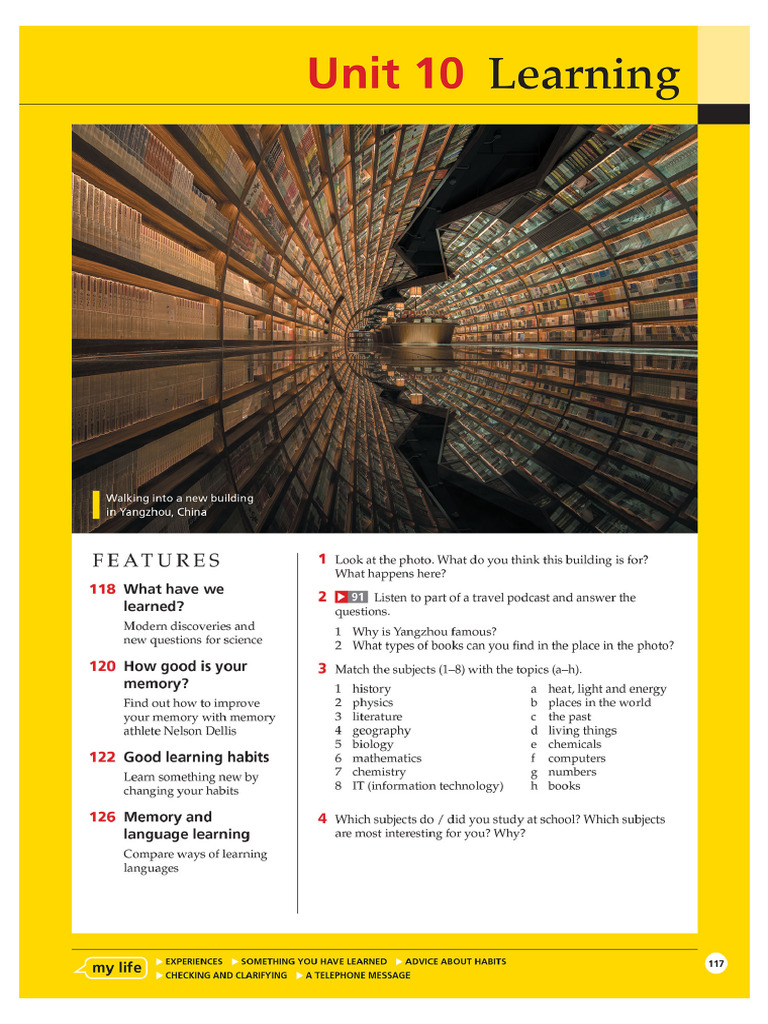 Tagt 2 Unit 10 Learning | PDF