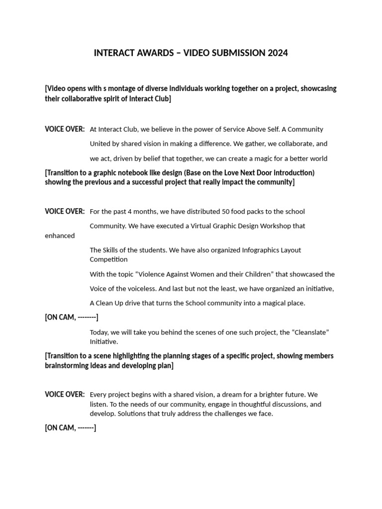 Iac awards script 2024 pdf
