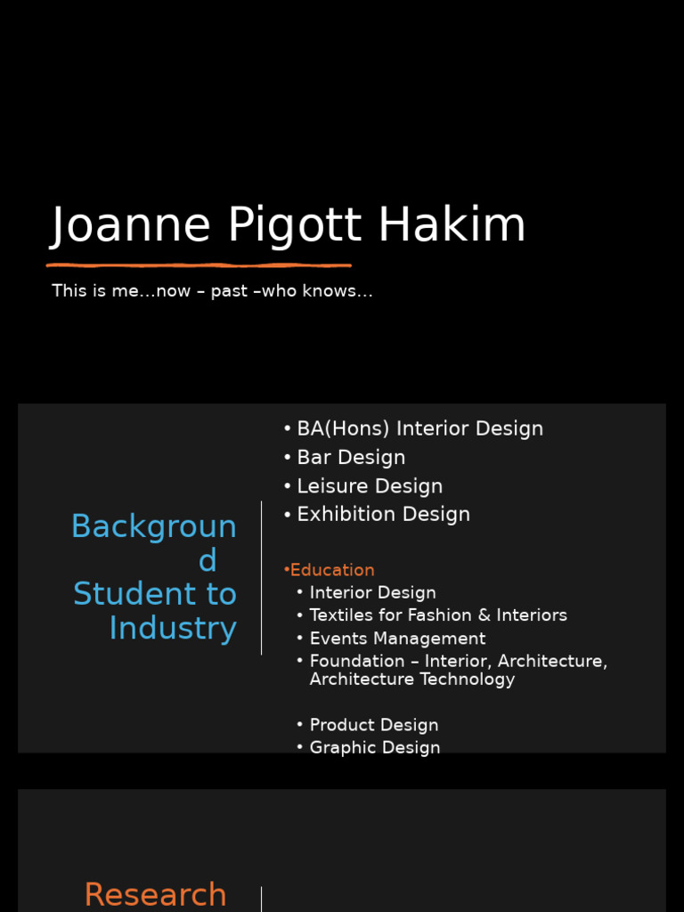 Pigott Hakim This Is Me... | PDF