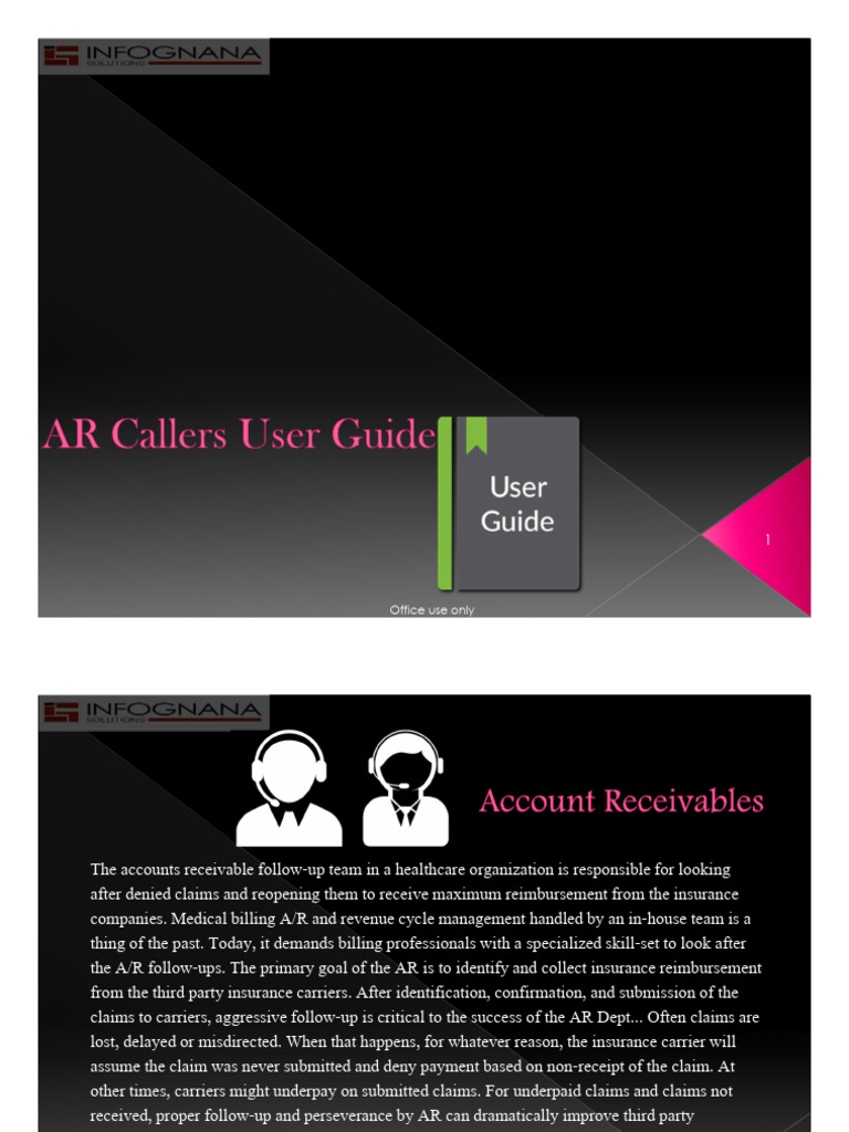 S05 - AR Callers User Guide | PDF | Interactive Voice Response | Health ...