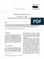 Structure of Amorphous Al2O3 1997 Physica B Condensed Matter