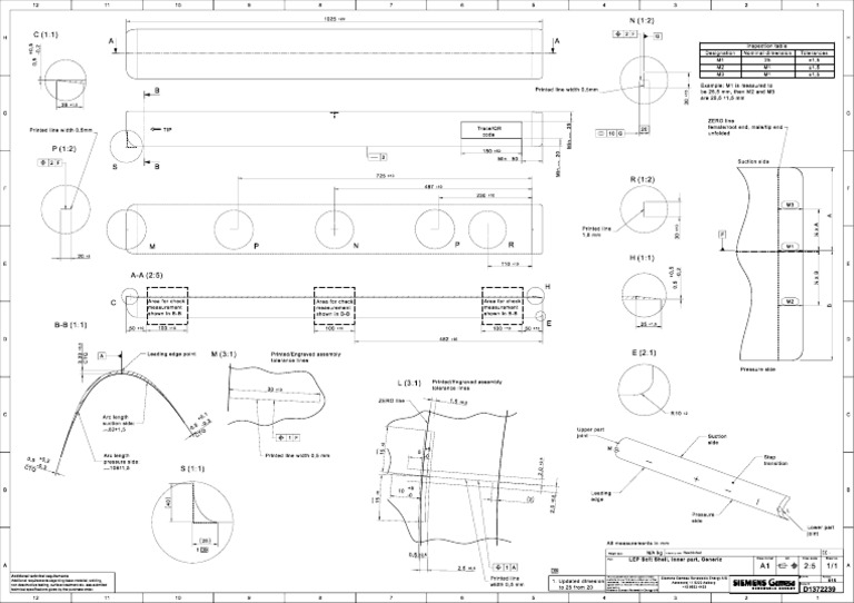 Technical Specifications for Component Assembly | PDF