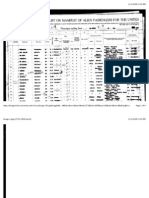 Domenico Pronio Passenger Manifest 08JUN1920