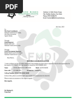 NYSC Final Clearance Letter Sample | PDF