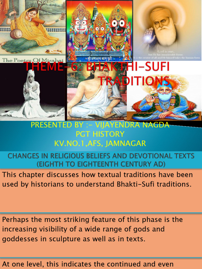 Bhakti and Sufi Traditions Overview | PDF | Bhakti | Sufism