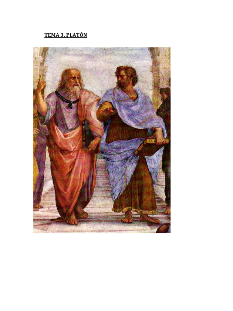 Filosofía de Platón: Ideas y Ética | PDF | Platón | Conocimiento