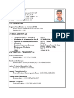 Curriculum Cezar Da Costa e Silva