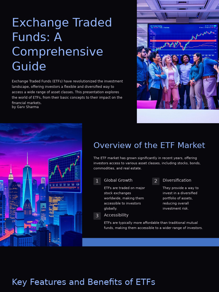 Exchange Traded Funds A Comprehensive Guide | PDF | Exchange Traded ...