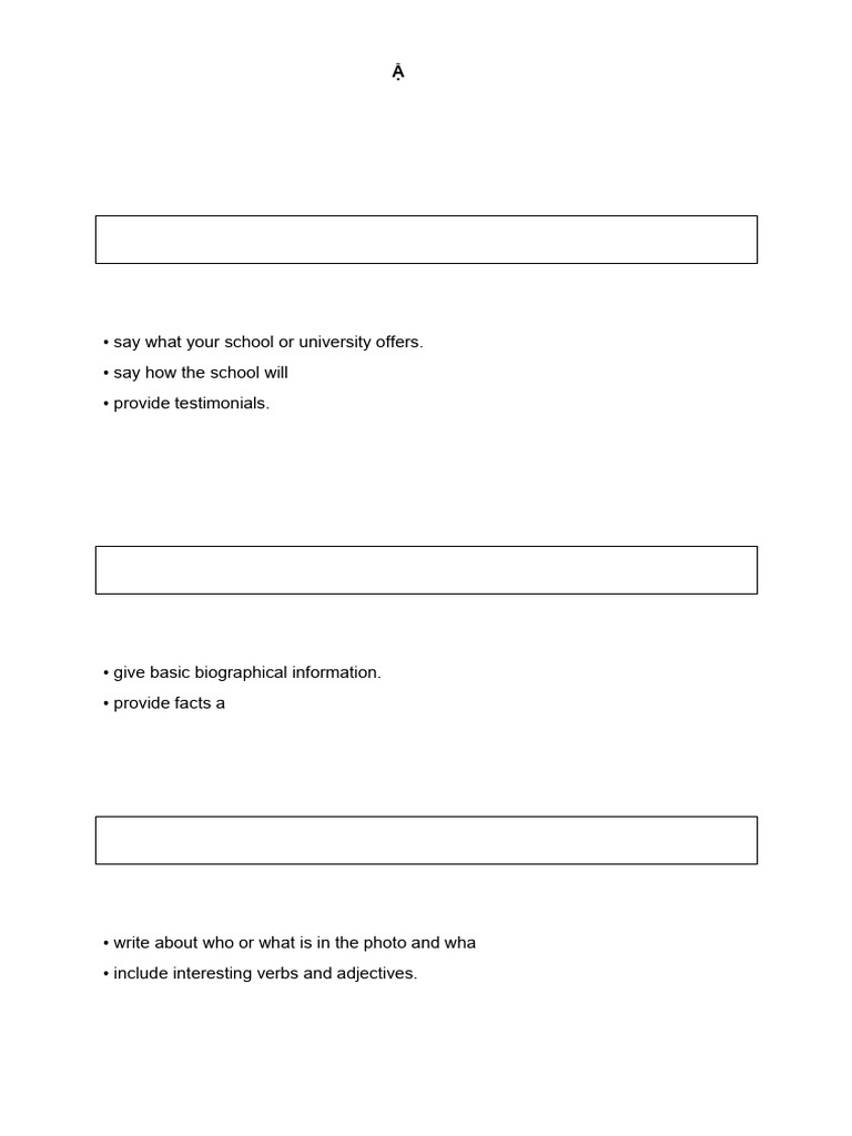 Writing Tasks for English Proficiency | PDF | Languages | Foreign ...