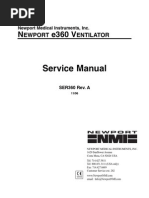 Newport e360 Ventilator - Service Manual