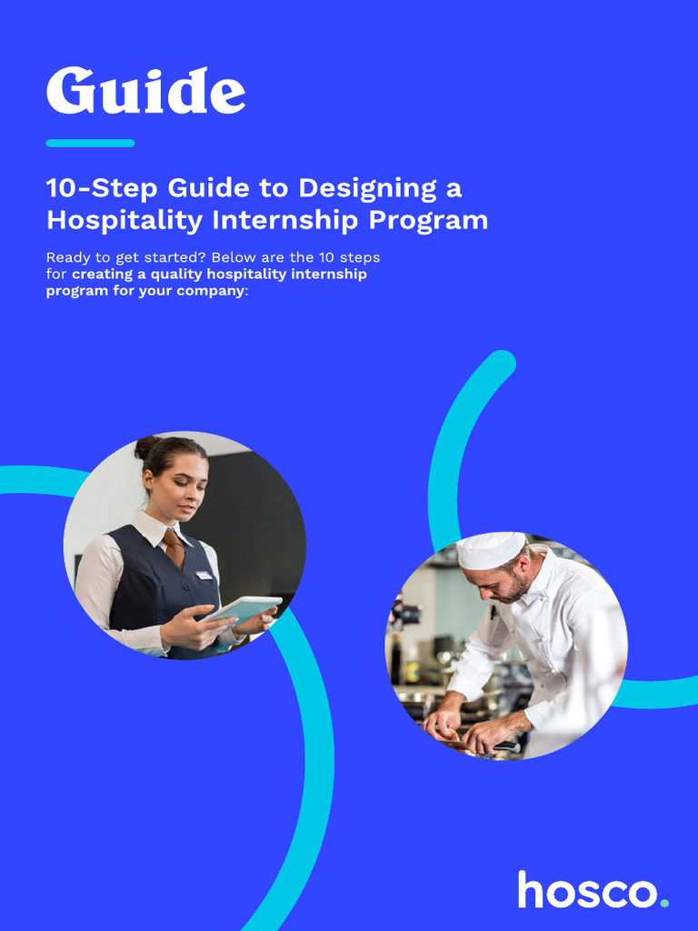 Designing a Hospitality Internship Program | PDF | Internship | Job Hunting