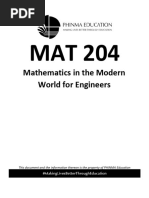 Merged Mat 204 + Mat 171 | PDF | Numbers | Equations