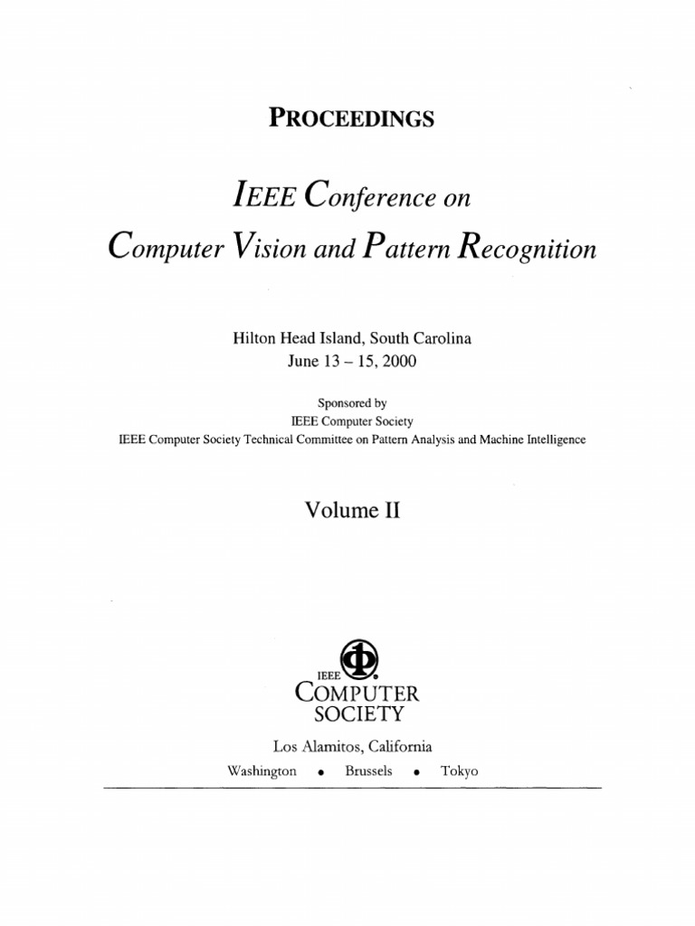 Proceedings of The IEEE:CVF Conference On Computer Vision and Pattern ...
