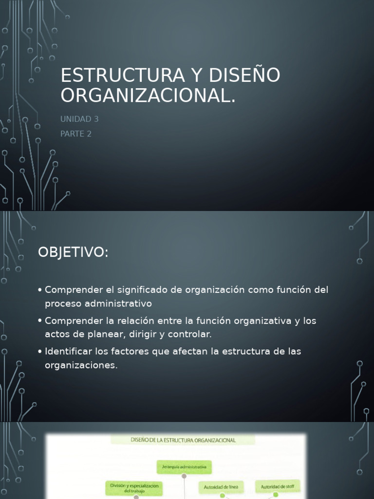 Unidad 3 Estructura y Diseño Organizacional 2 | PDF | Crecimiento ...