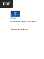 08.c. Genesys 7 Supported Media Interface Guide