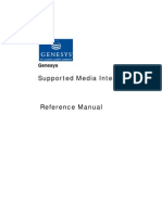 08.c. Genesys 7 Supported Media Interface Guide